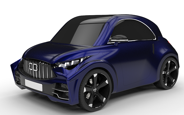 TBO T1 2022 MiniһcitadineС�I܇3D�D�� STEP��ʽ