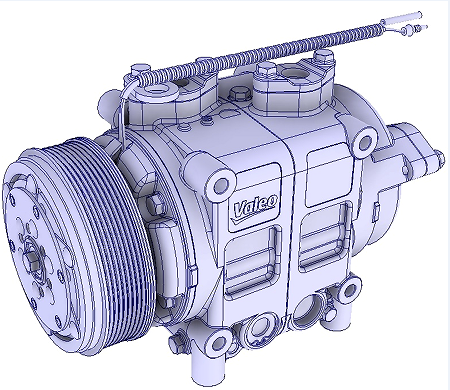 VALEO TM43���s�C(j��)����3D��(sh��)ģ�D�� STP��ʽ