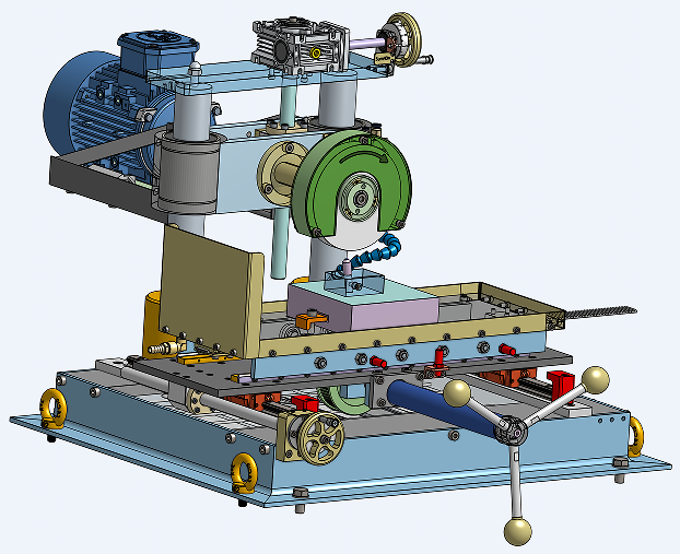 Manual Surface Grinder�ք�ƽ��ĥ��3D��ģ�D�� STEP��ʽ