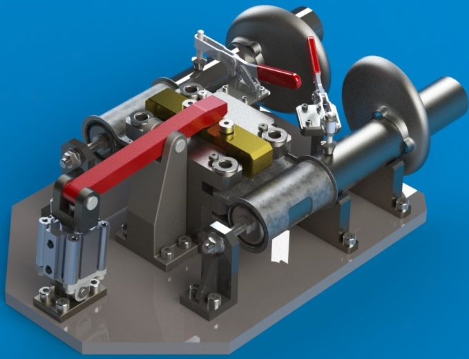 �����d֧���p�������b���@�׊A��3D��(sh��)ģ�D�� Solidworks�O(sh��)Ӌ ��STEP