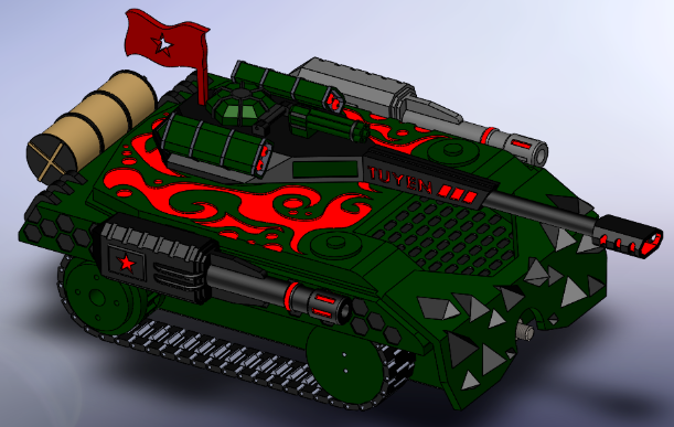 tankһ317����̹��ģ��3D�D�� Solidworks�OӋ