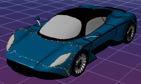 Aston Martin DBһBorroni��˹�D�R����܇3D��ģ�D�� STEP��ʽ