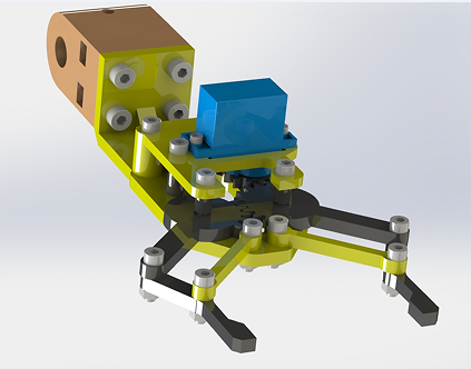 gripper with SG90�A�����Y��3D��ģ�D�� Solidworks�OӋ