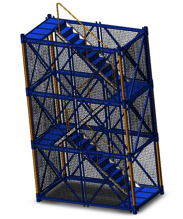 ����ʩ���ð�ȫ�ݻ\ģ�ͣ�Ҏ��4mx2m��