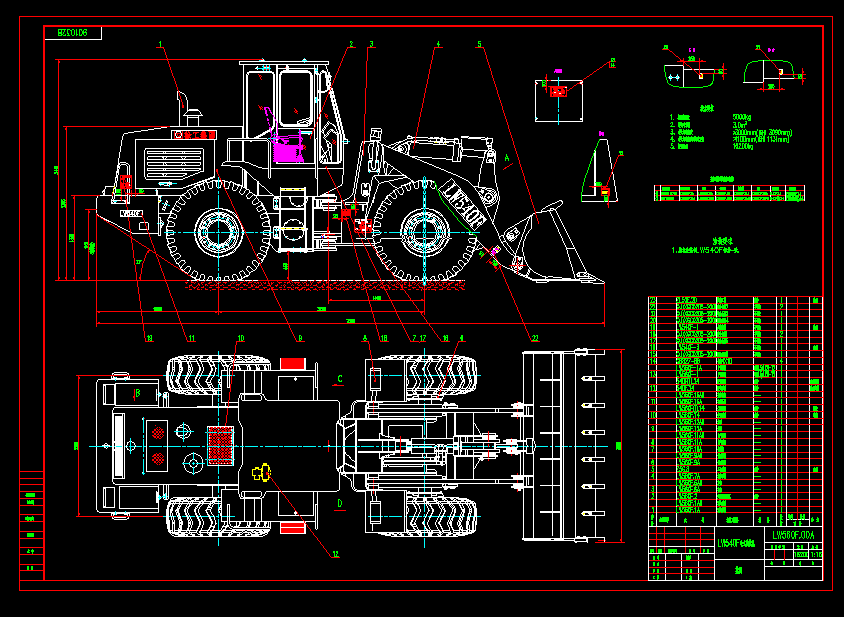 �칤LW540F݆ʽ�b�d�CCAD�D��