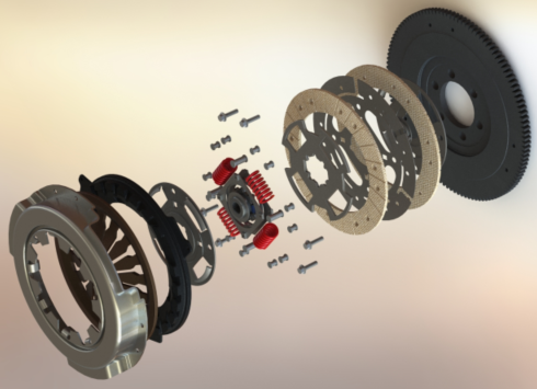 clutchһ72�x�����Y(ji��)��(g��u)3D�D�� Solidworks�O(sh��)Ӌ(j��)