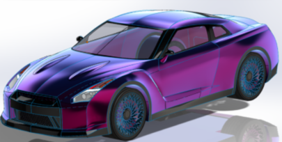 �ծa(ch��n) gtr��܇�՚�ģ��3D�D�� Solidworks�O(sh��)Ӌ(j��)