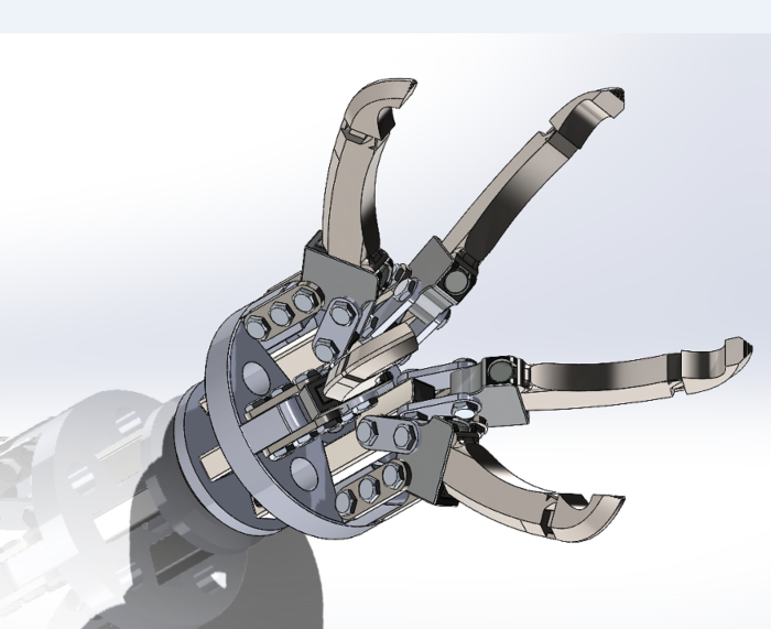 Five claws�Cеצ�Y��3D�D�� Solidworks�OӋ