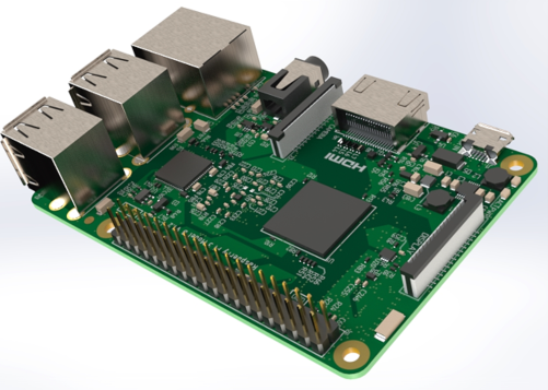 Raspberry Pi 3��ݮ��3���_�l��3D��ģ�D�� Solidworks�OӋ ��STEP