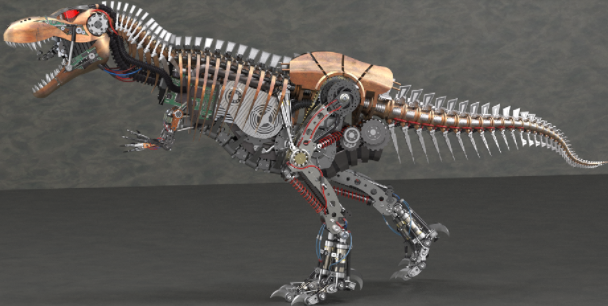 T-Rex�Cе��������ģ��3D�D�� Solidworks�OӋ