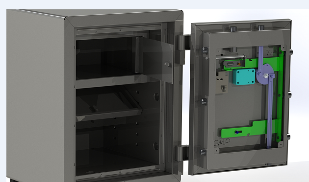 safe-box���U��Y��3D�D�� STEP��ʽ