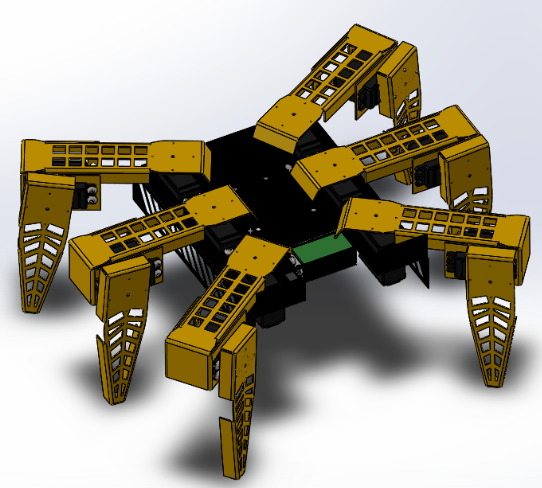 arana֩������C(j��)���˺�(ji��n)��ģ��3D�D�� Solidworks�O(sh��)Ӌ(j��) ��STEP