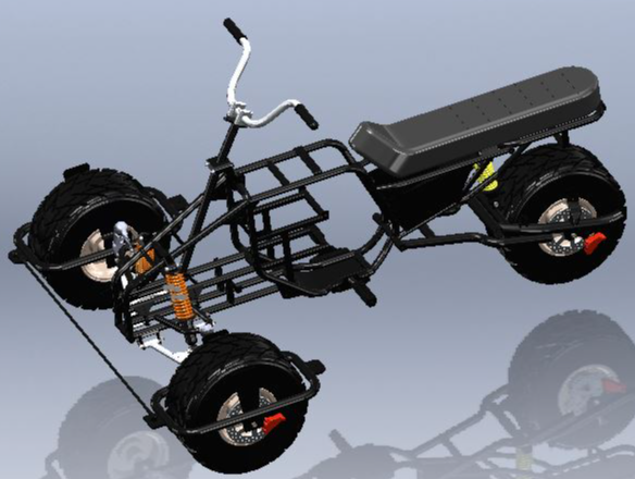 BUGGY TRICAR��݆ԽҰ܇��3D��ģ�D�� x_t��ʽ