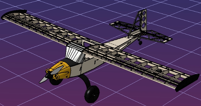 Bird Dog 2.0��˹�{��ģ�w�C3D�D�� STEP��ʽ