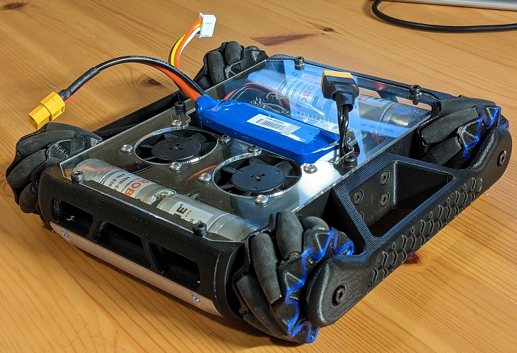 mecanum-robot���˼{ķ݆С܇3D�D�� STP��ʽ