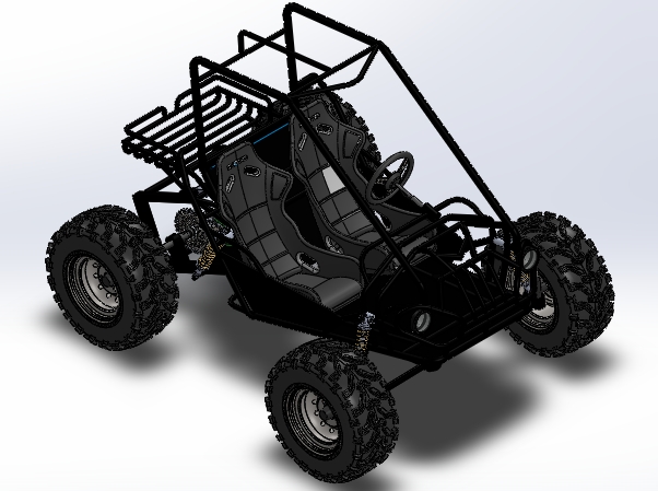 Off Road Gokart�p��ԽҰ܇���3D��ģ�D�� Solidworks�OӋ