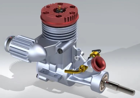 engine-1�θ�С�l�әC3D��ģ�D�� Solidworks�OӋ