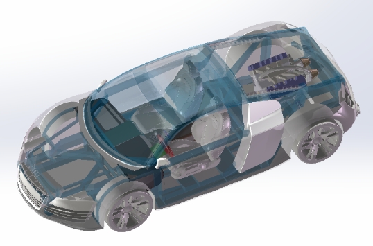 AUDI R8 Full��܇���wģ��3D�D�� STP��ʽ