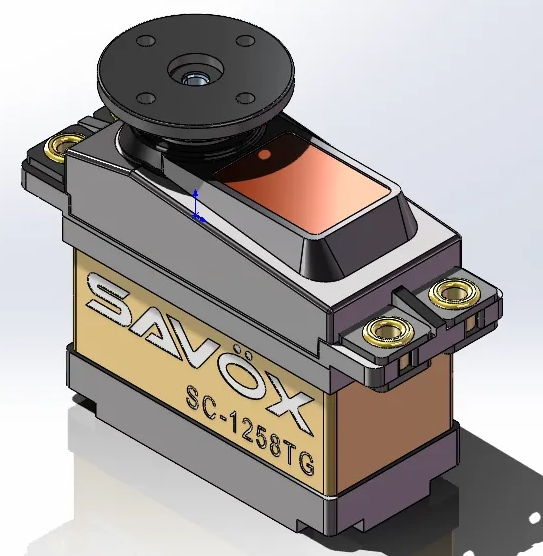 Savox SC-1258TG�X݆��C3D��ģ�D�� IGES STEP��ʽ