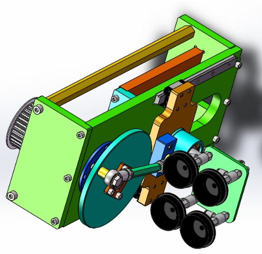 180�ȷ��D(zhu��n)�C(j��)��(g��u)3D��(sh��)ģ�D�� Solidworks�O(sh��)Ӌ(j��)