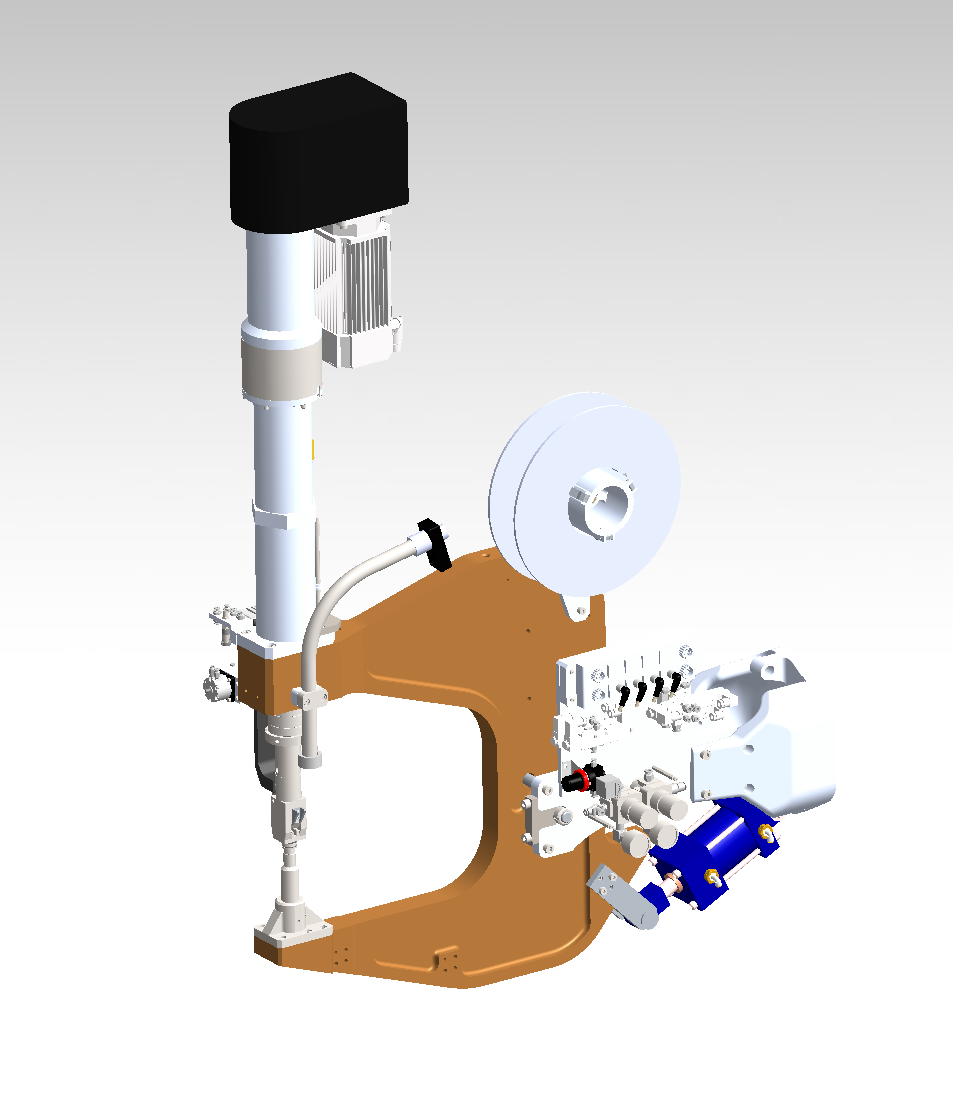 Automatic riveting equipment�Ԅ��T���O��3D��ģ�D�� STP��ʽ
