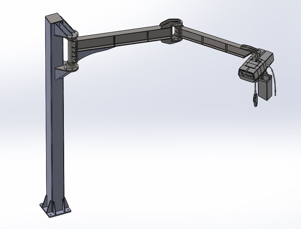 jib+crane��ʽ���ؙC3D��(sh��)ģ�D��+STEP��ʽ