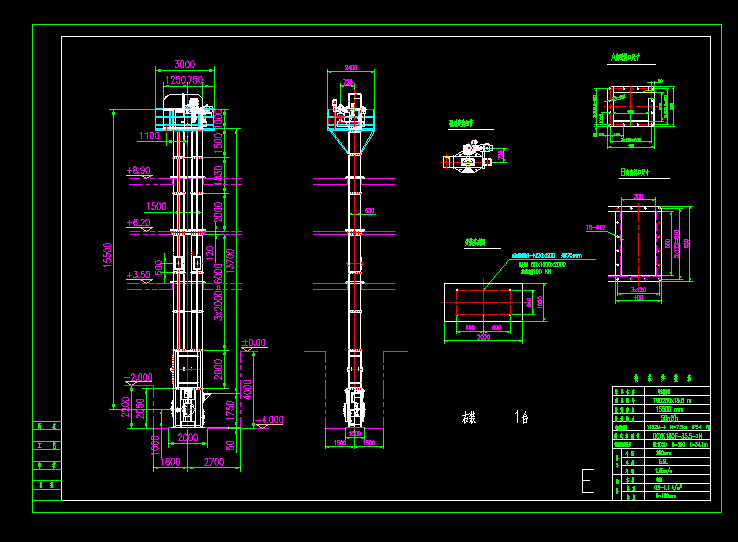 ����CTGD250x15.5mcad�OӋ�D