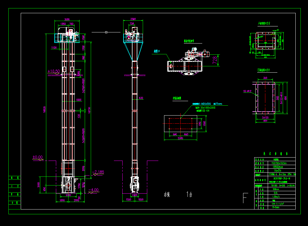 ����CTGD250x18.5mcad�OӋ�D