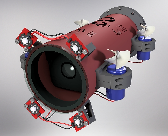 NRNU MEHiˮ��ROV�C���˺���ģ��3D�D�� STP��ʽ