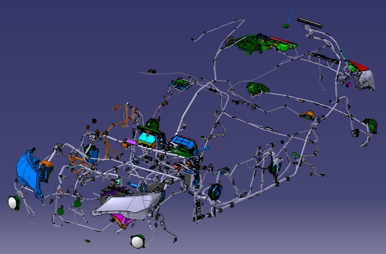 electric늄�(d��ng)��܇��(n��i)���·�O(sh��)Ӌ(j��)3D�D�� STP��ʽ