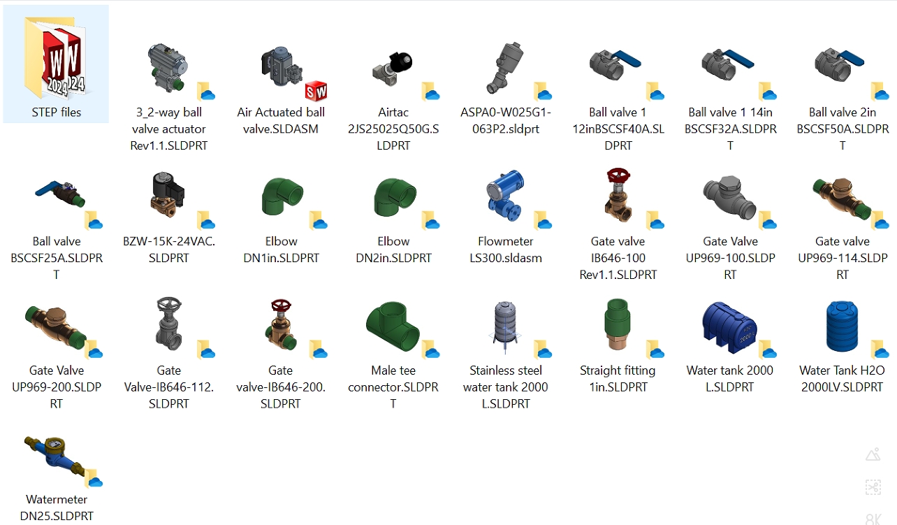 �ܵ�����(ˮ�� ����Ӌ(j��) �����y �ܼ���)3D��(sh��)ģ�D�� Solidworks�O(sh��)Ӌ(j��)