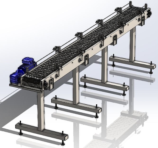 TPM-Conveyorƿ��ݔ�͙C3D�D�� STEP��ʽ