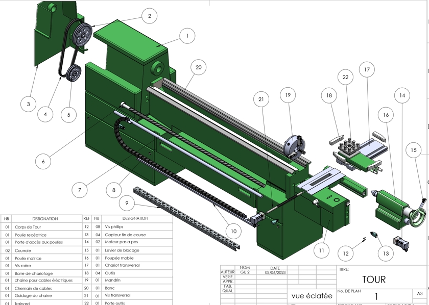 Lathe���ה��ؙC��ģ��3D�D�� Solidworks�OӋ