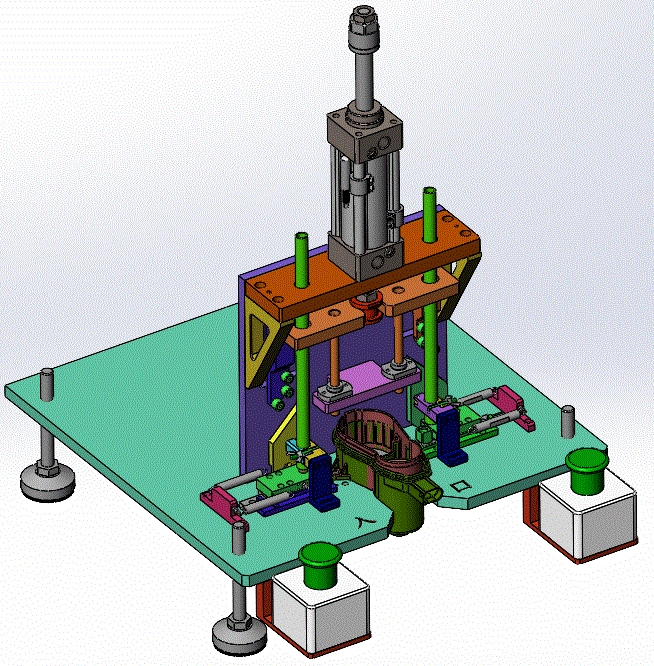 �⚤���b����վ3D��(sh��)ģ�D�� Solidworks20�O(sh��)Ӌ