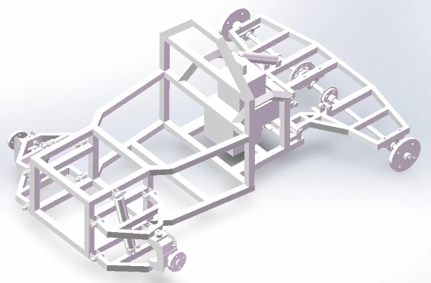 CROSS KART����܇��ܽY��3D�D�� STEP��ʽ