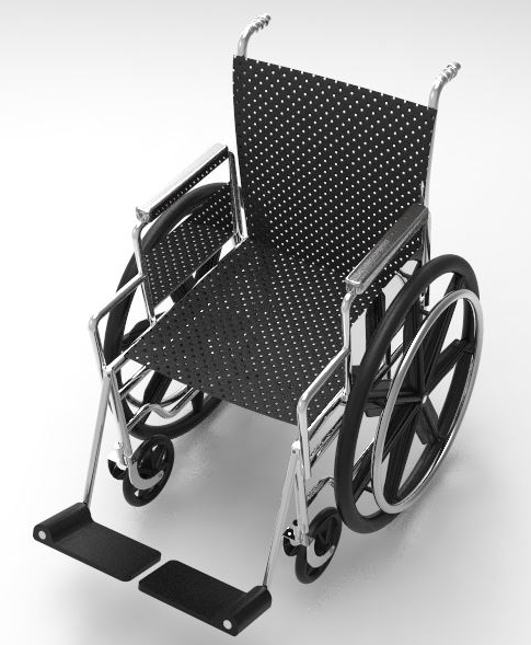 Wheelchair݆�νY��3D��ģ�D�� IGS��ʽ