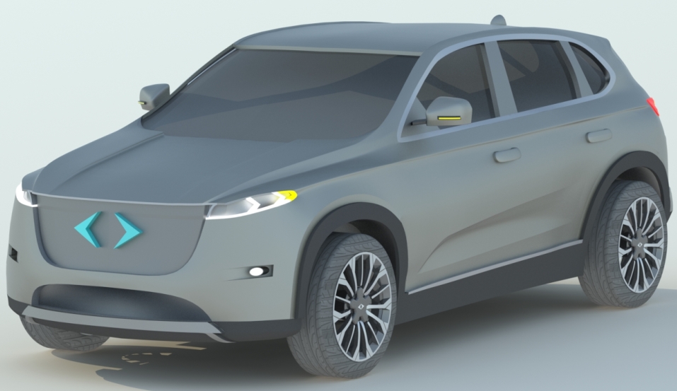 Togg T10X��܇����3D��ģ�D�� STEP��ʽ