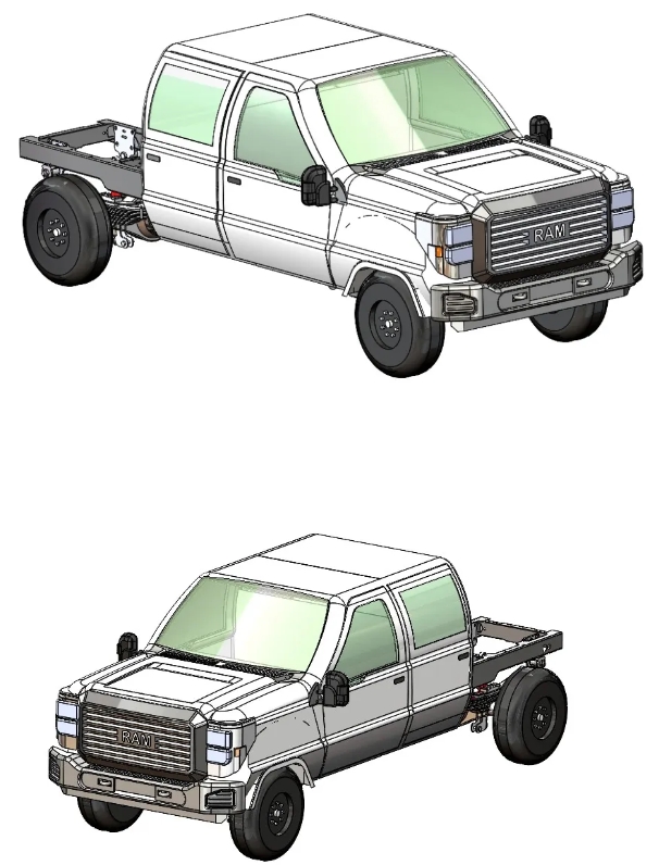 RAM 2500 ���ͣ�HD��Ƥ��܇3D��ģ�D�� STEP��ʽ