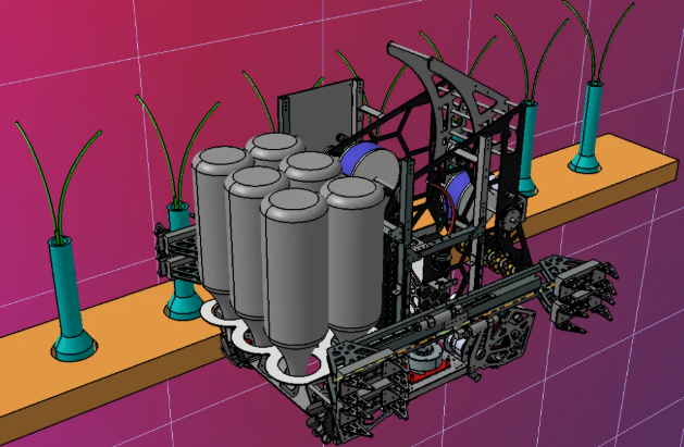 ABU Robocon 2024 Robot��ِ�C����С܇3D�D�� STEP��ʽ