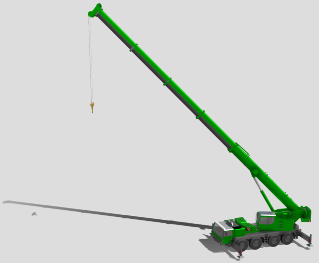 Guindaste֩�����ص�܇3D��ģ�D�� STEP��ʽ