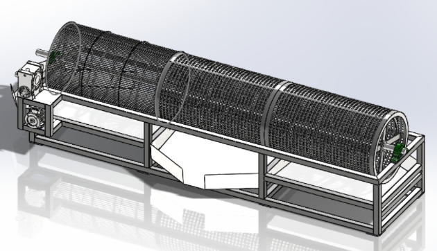 Seed sorting machine�N�ӷ��x�C3D��ģ�D�� IGS��ʽ